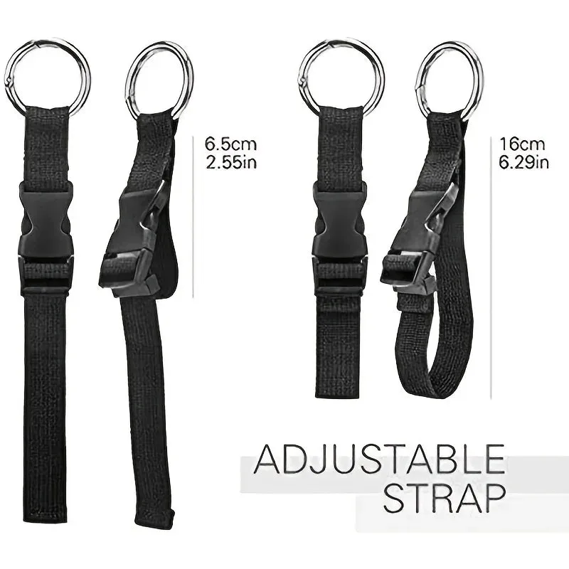 Adjustable Travel Luggage Strap - Add-A-Bag with Quick Release Buckle