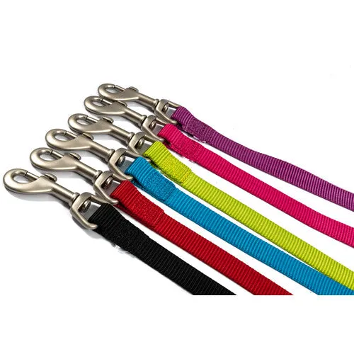 Ancol Viva Padded Nylon Lead Red 1.8mx25mm