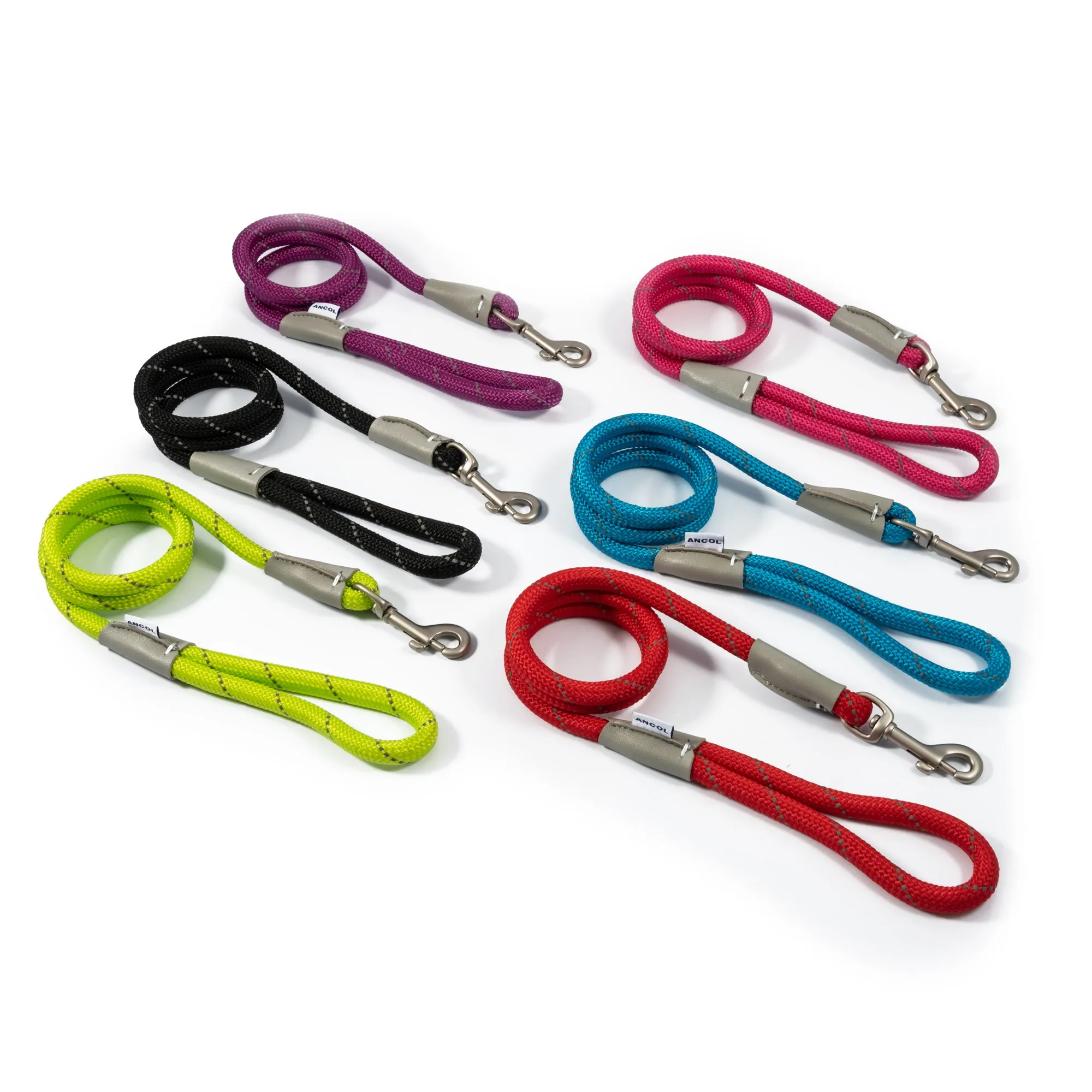 Ancol VIVA Rope Snap Dog Lead