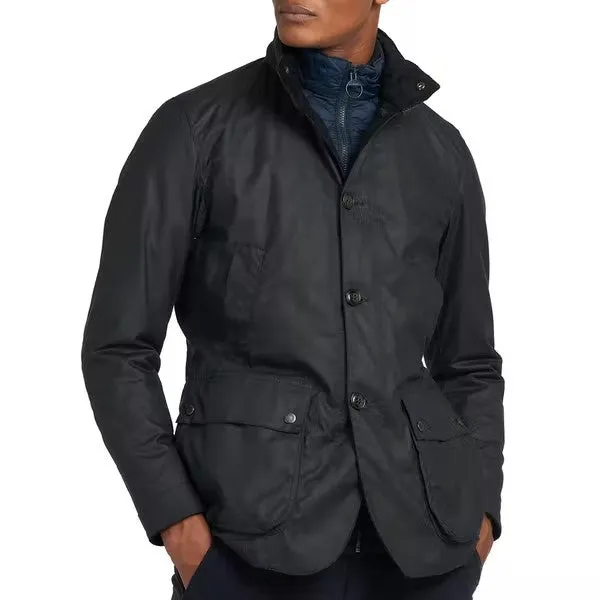 Barbour - Century Wax Jacket, Navy Midnight (M Only)