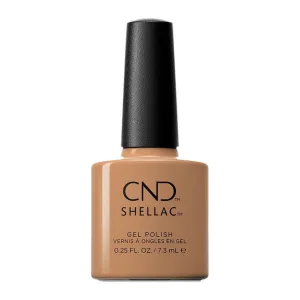 CND Shellac Running Latte 424