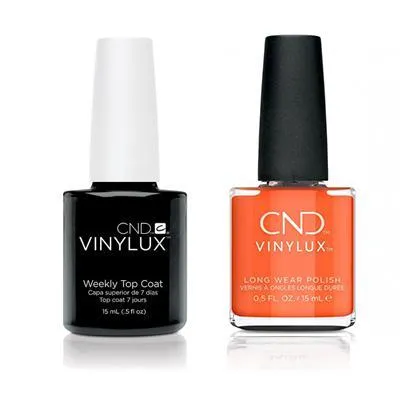 CND - Vinylux Topcoat & B-Day Candle 0.5 oz - #322