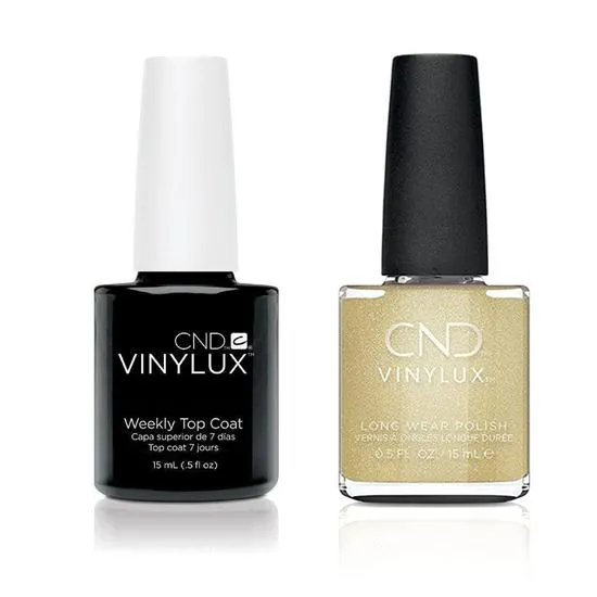 CND - Vinylux Topcoat & Glitter Sneakers 0.5 oz - #389