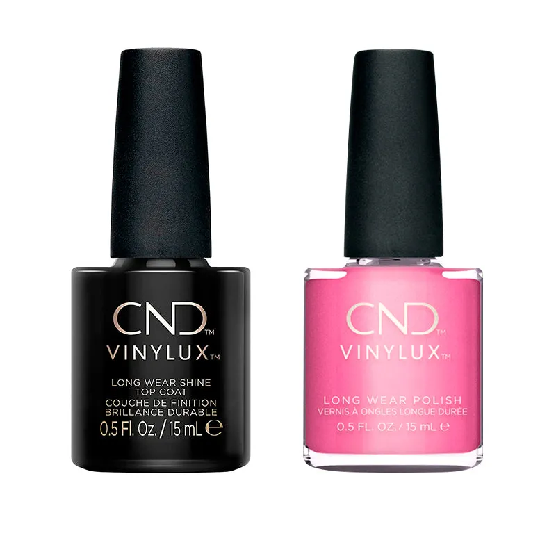 CND - Vinylux Topcoat & Happy Go Lucky 0.5 oz - #414