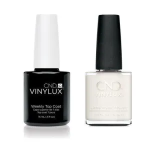 CND - Vinylux Topcoat & Lady Lilly 0.5 oz - #348