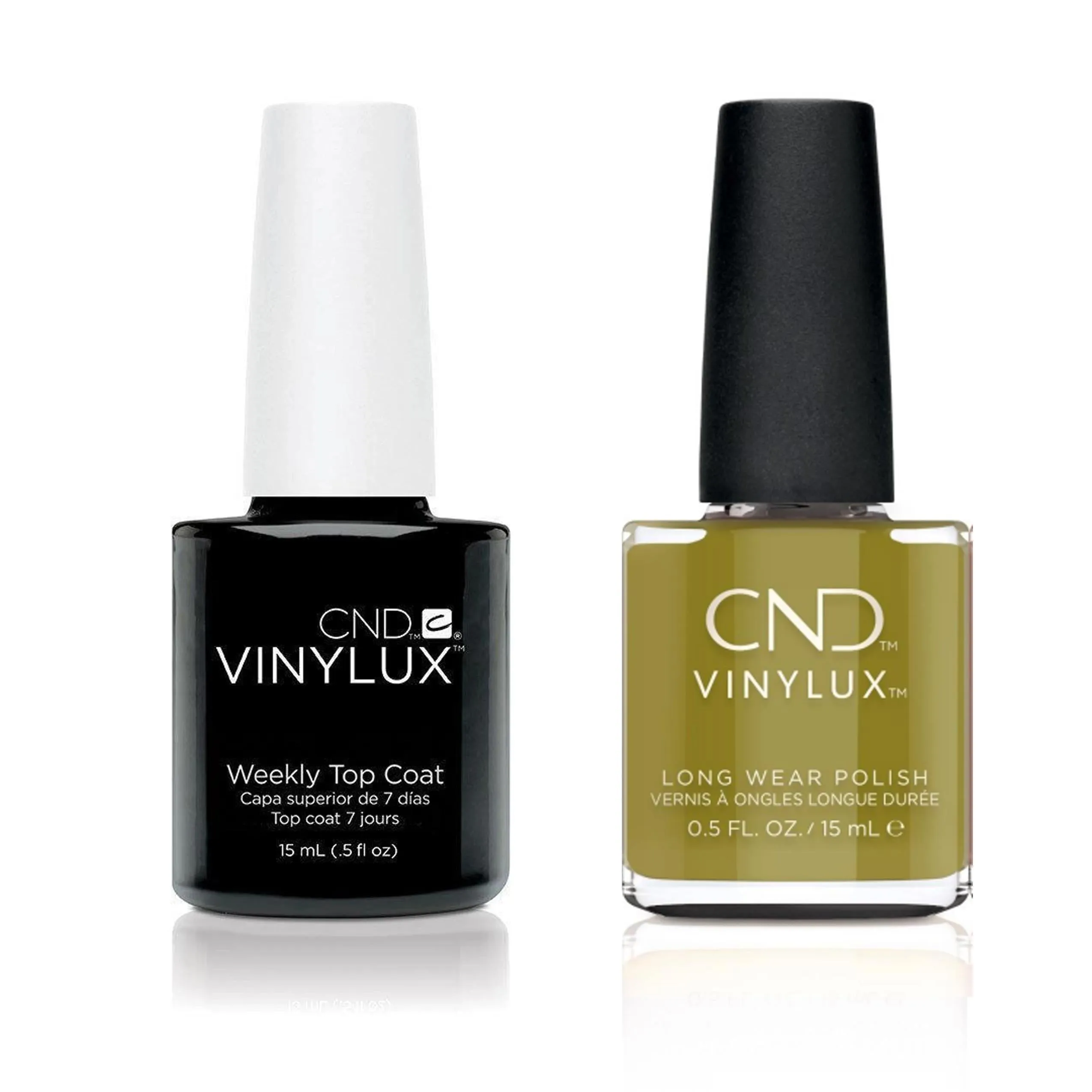 CND - Vinylux Topcoat & Olive Grove 0.5 oz - #403