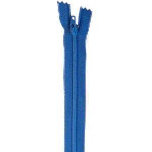 Coats All-Purpose Plastic Zipper 12in Pilot Blue