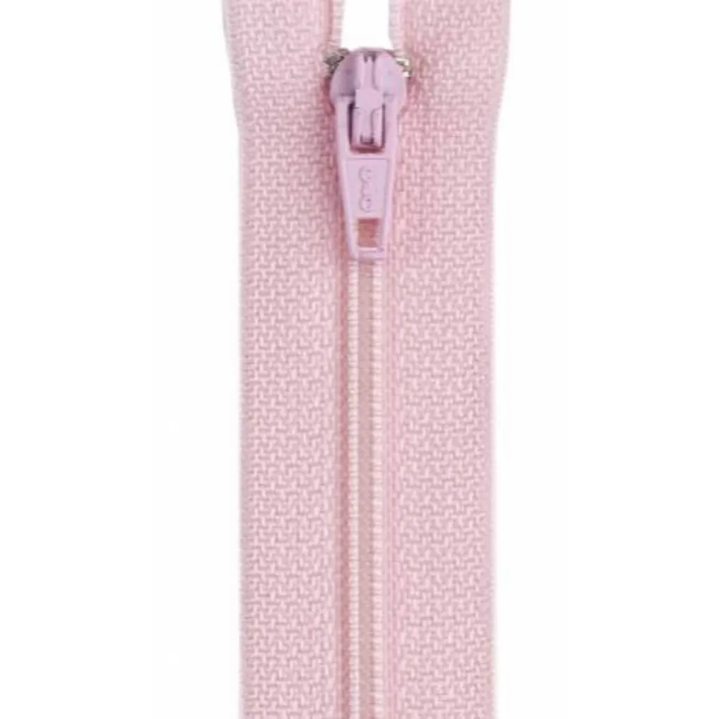 Coats All-Purpose Plastic Zipper 20in Light Pink