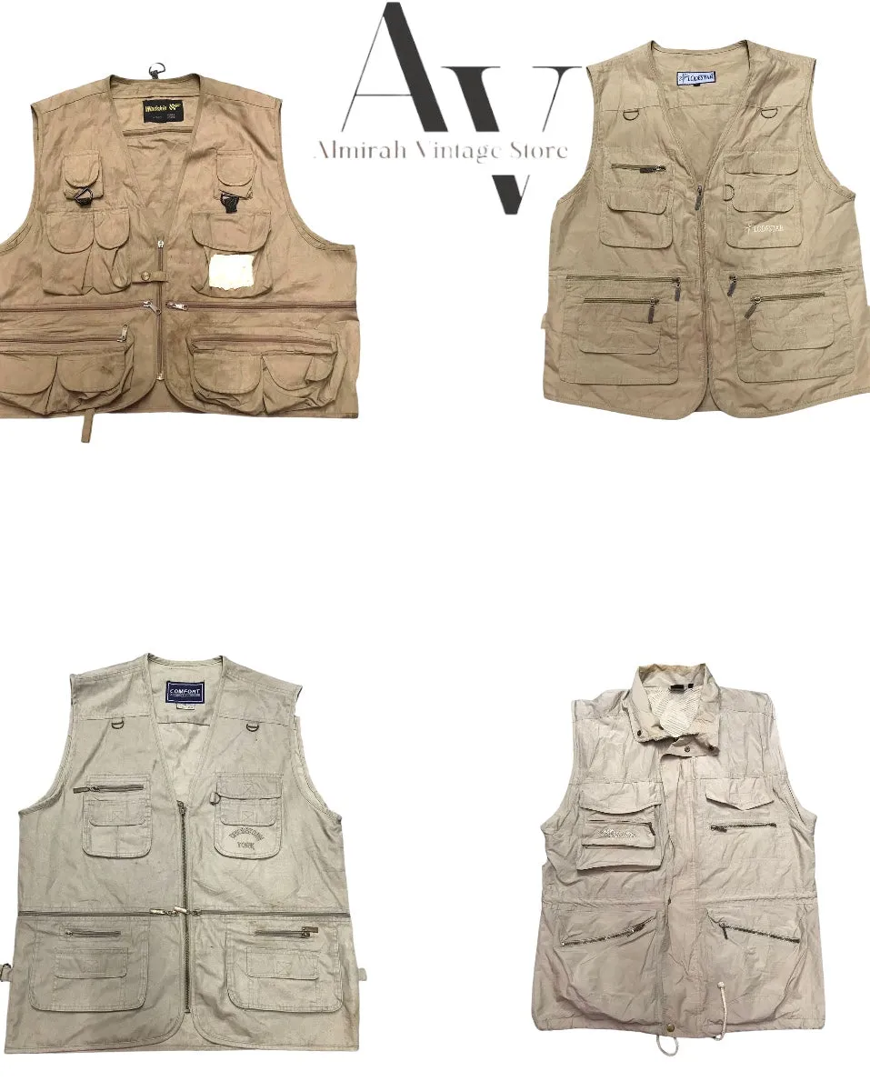 Fising Vintage Vest jackets