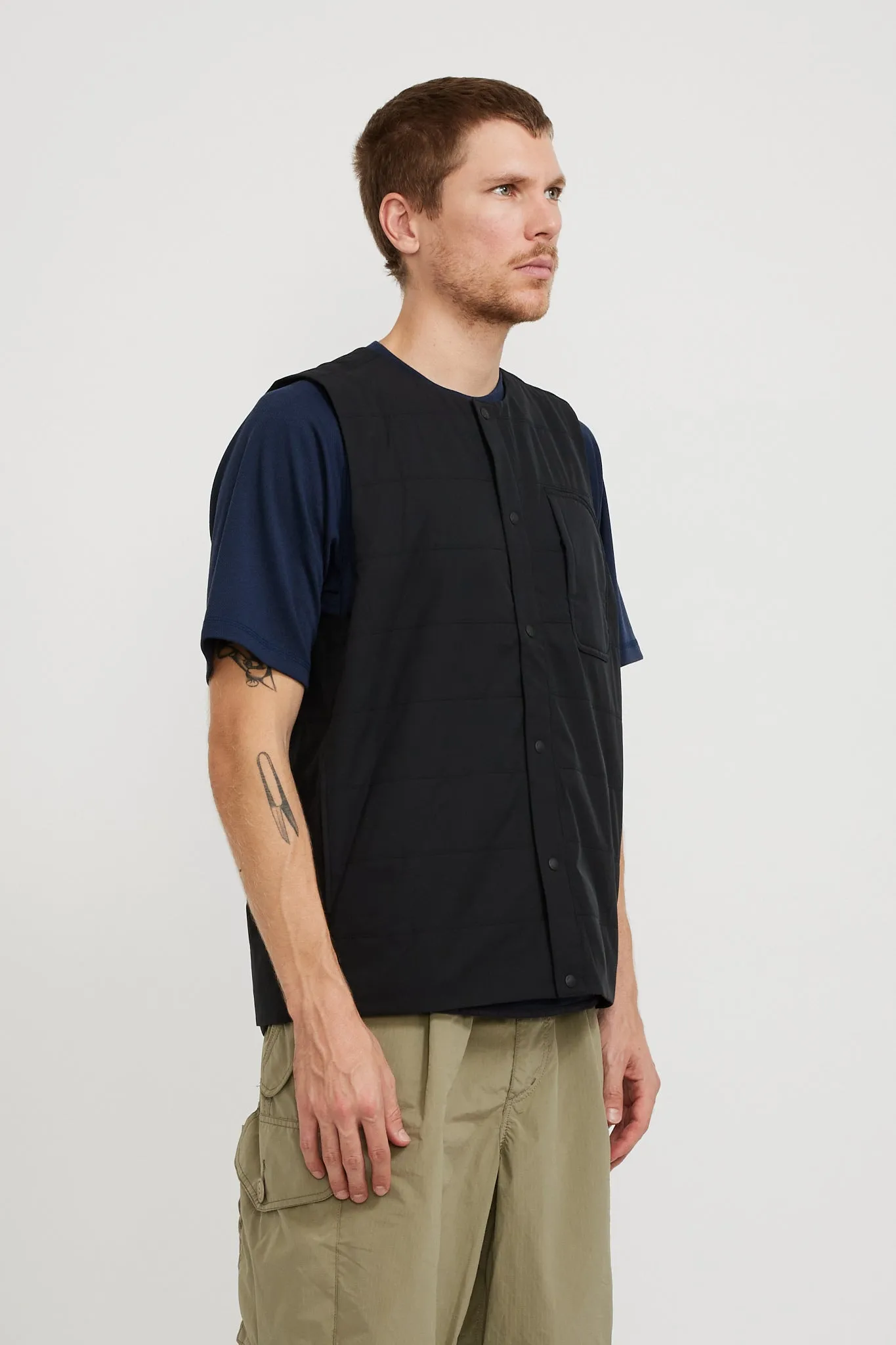 Flexible Insulated Vest Black