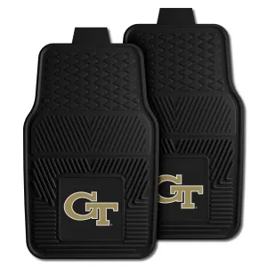 Georgia Tech Yellow Jackets Heavy Duty Car Mat Set - 2 Pieces