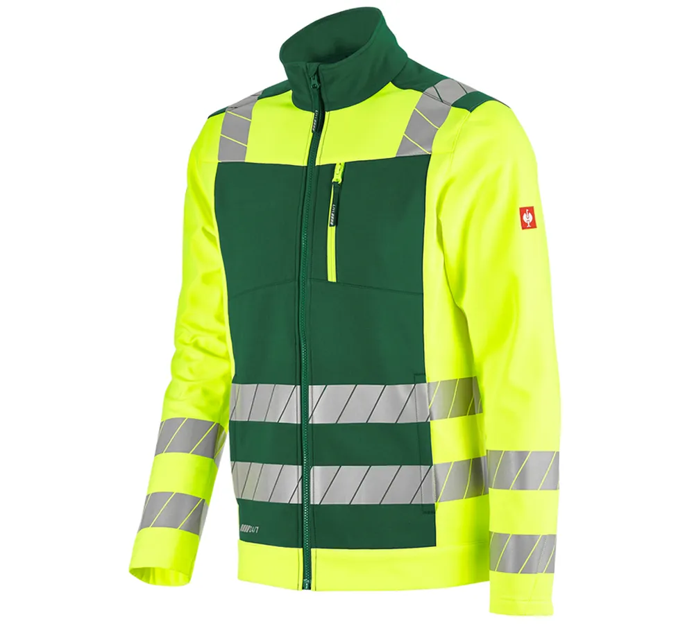 High-vis softshell jacket e.s.motion 24/7