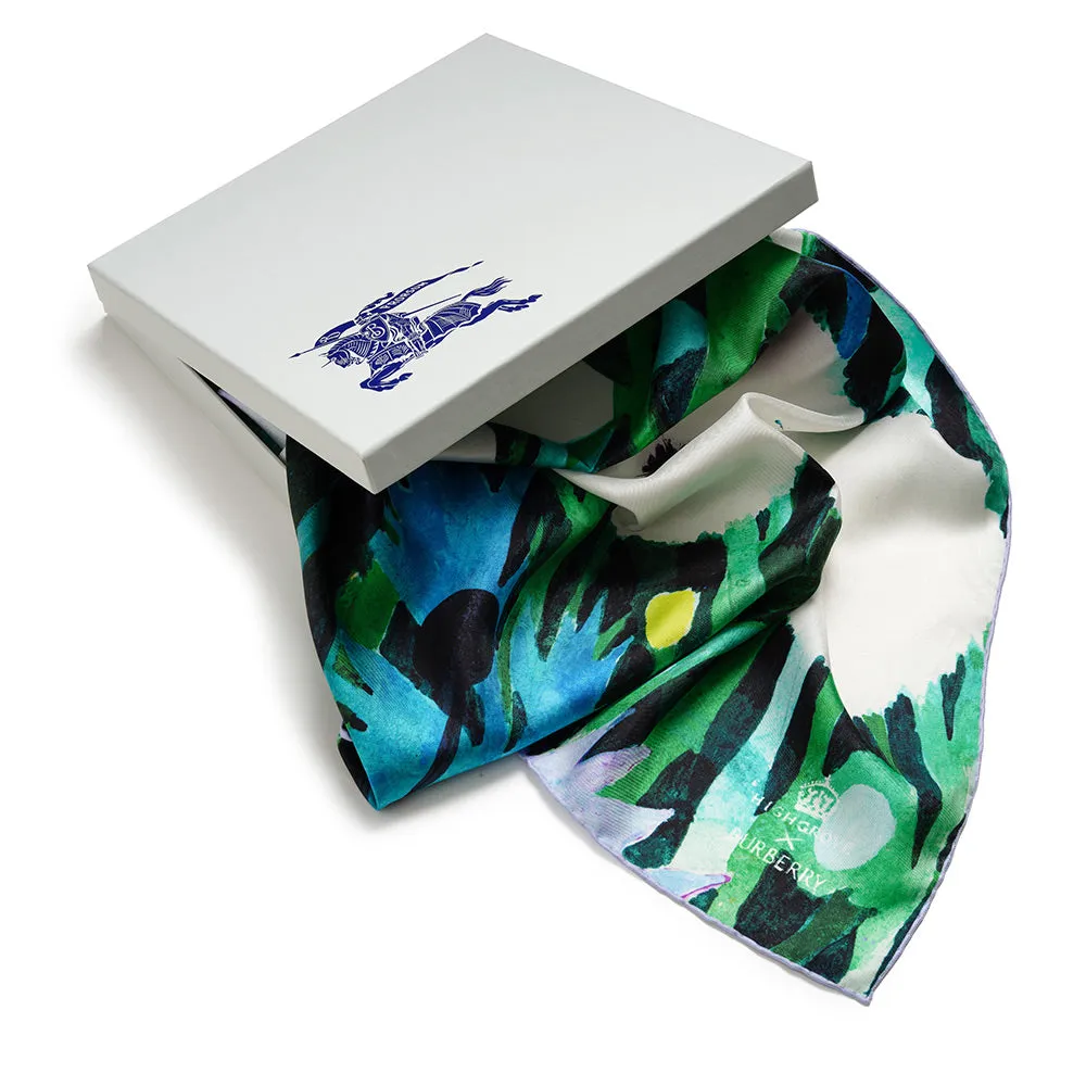 Highgrove X Burberry Meadow Silk Scarf