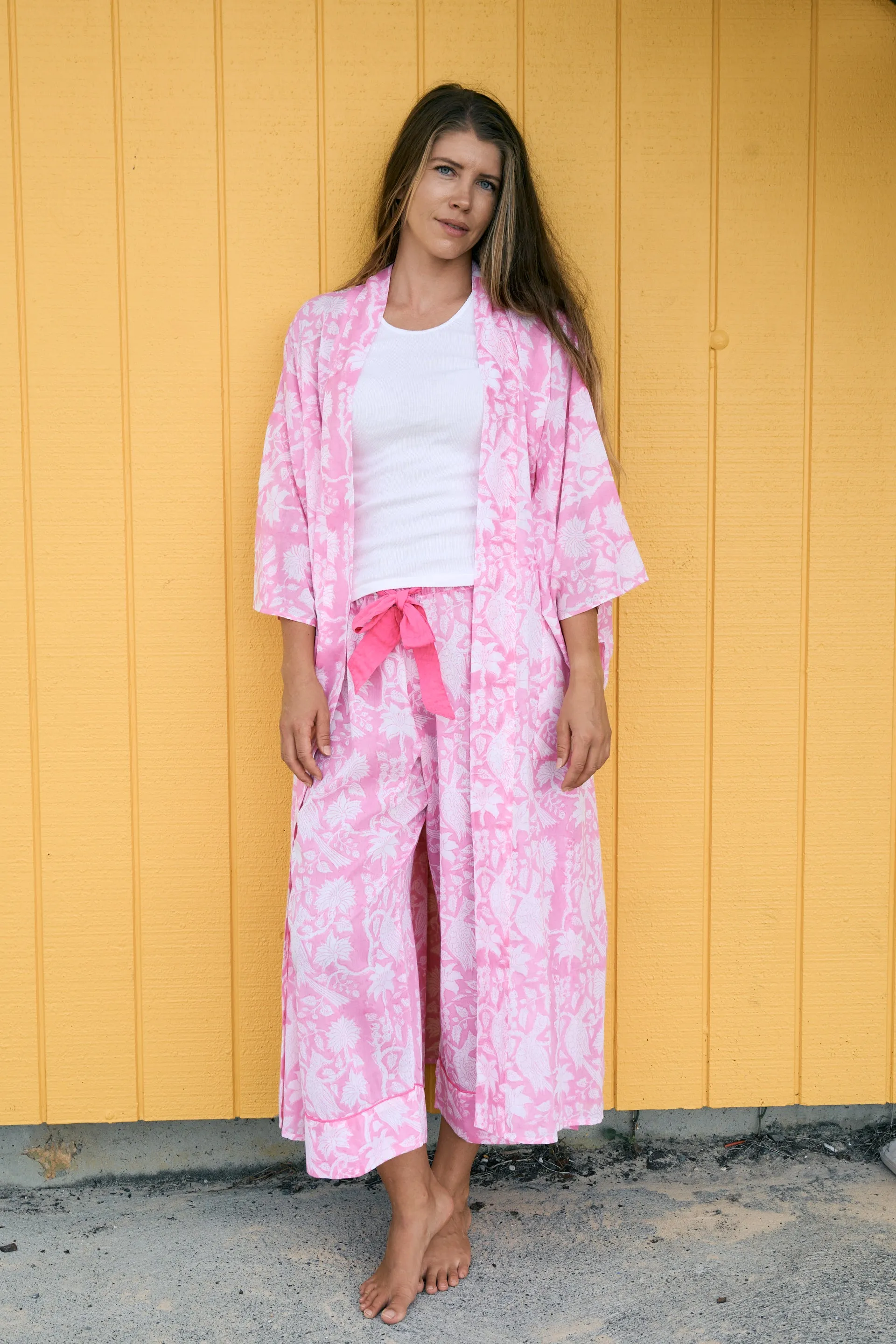 Jackets Kimono Bird of Paradise - Pink