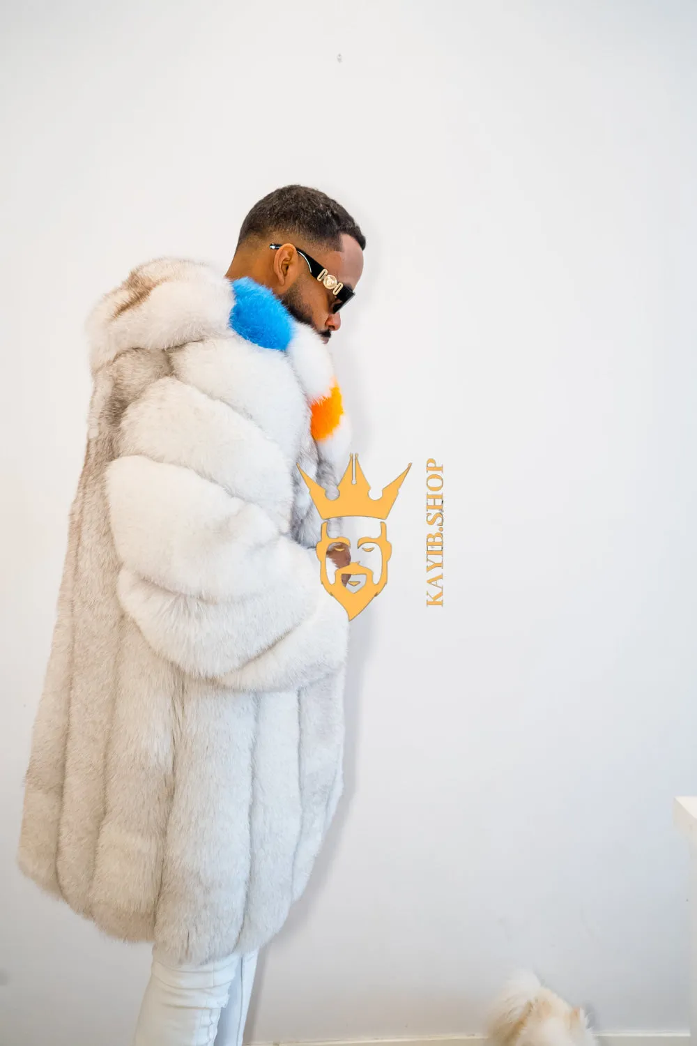 Luxurious Handmade Real Fox Fur Coats for Men and Women | Premium Winter Fashion