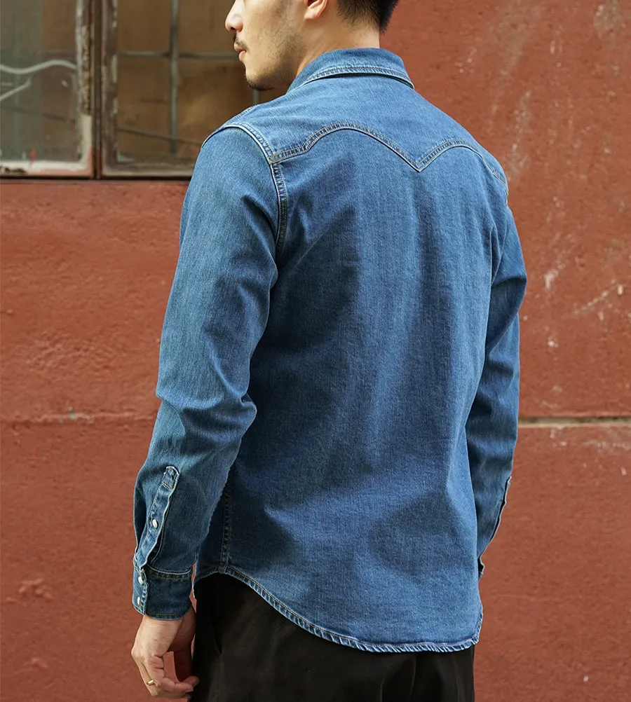 Men's 10OZ Western Denim Shirt