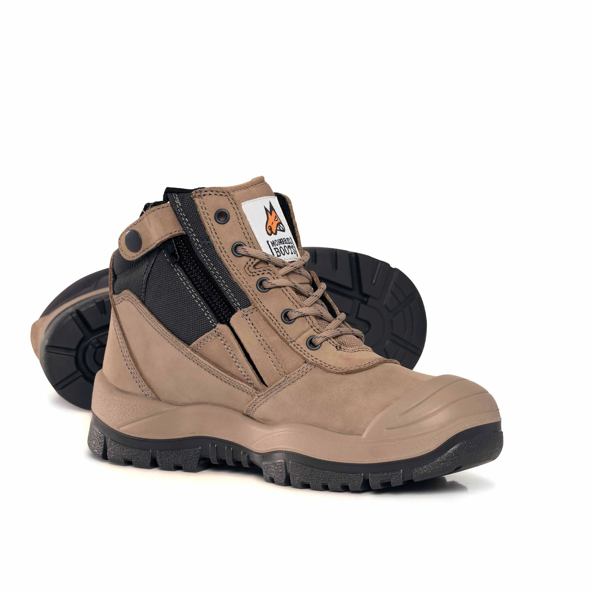 Mongrel Zipsider Boot W/ Scuff Cap (461060)