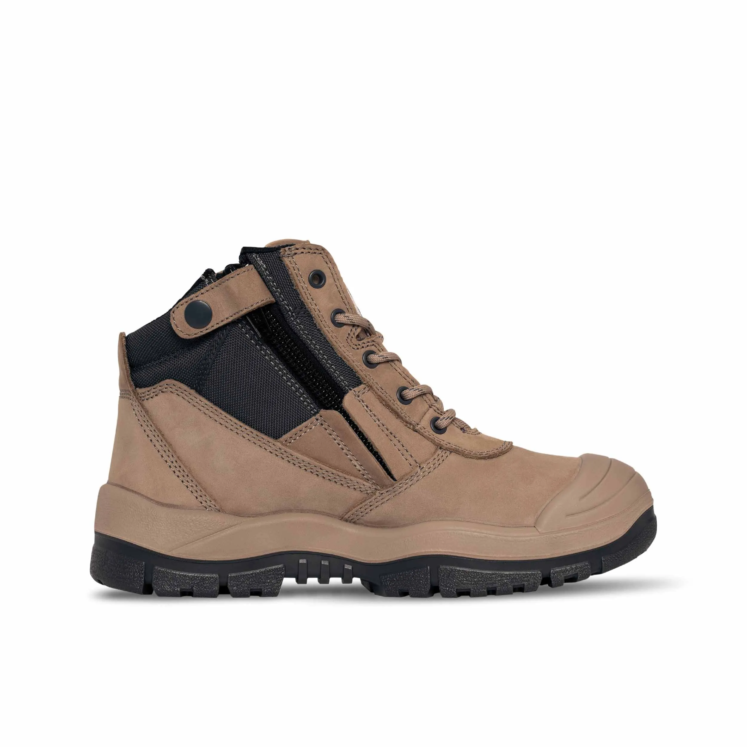 Mongrel Zipsider Boot W/ Scuff Cap (461060)