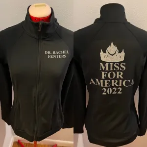 Mrs. World/Mrs. America/Miss for America Title Jackets