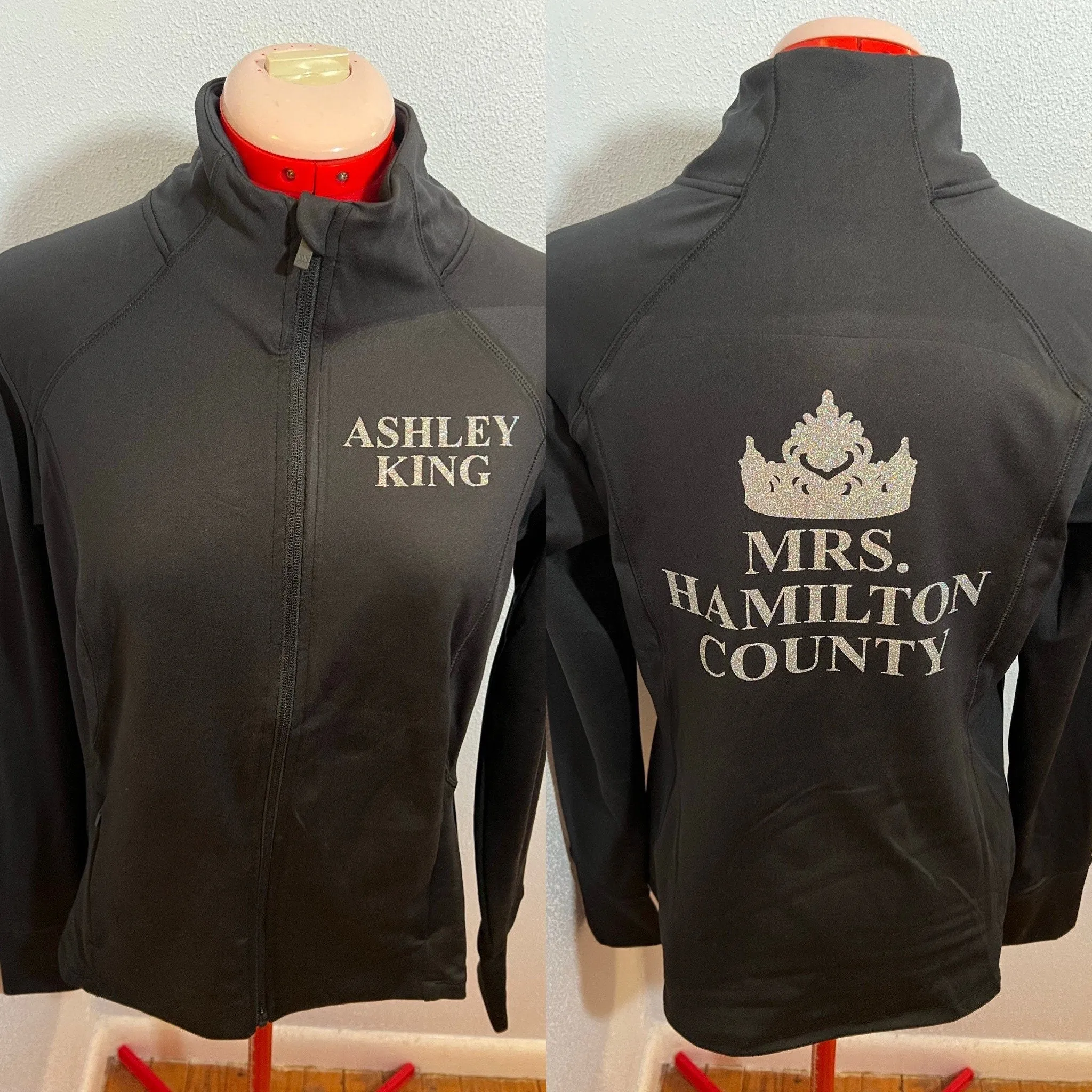 Mrs. World/Mrs. America/Miss for America Title Jackets