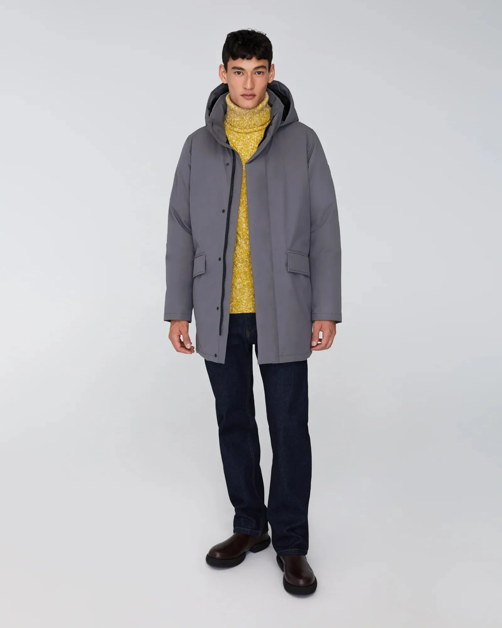 QUARTZ Co CHAMPLAIN FORWARD - Hooded Down Winter Jacket