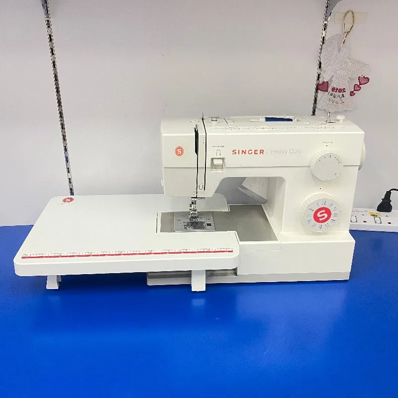 Singer Sewing Machine 5523 Heavy Duty, High Speed & Powerful Sewing Machine; Steel Cladded Working Bed, Full Base Structure.