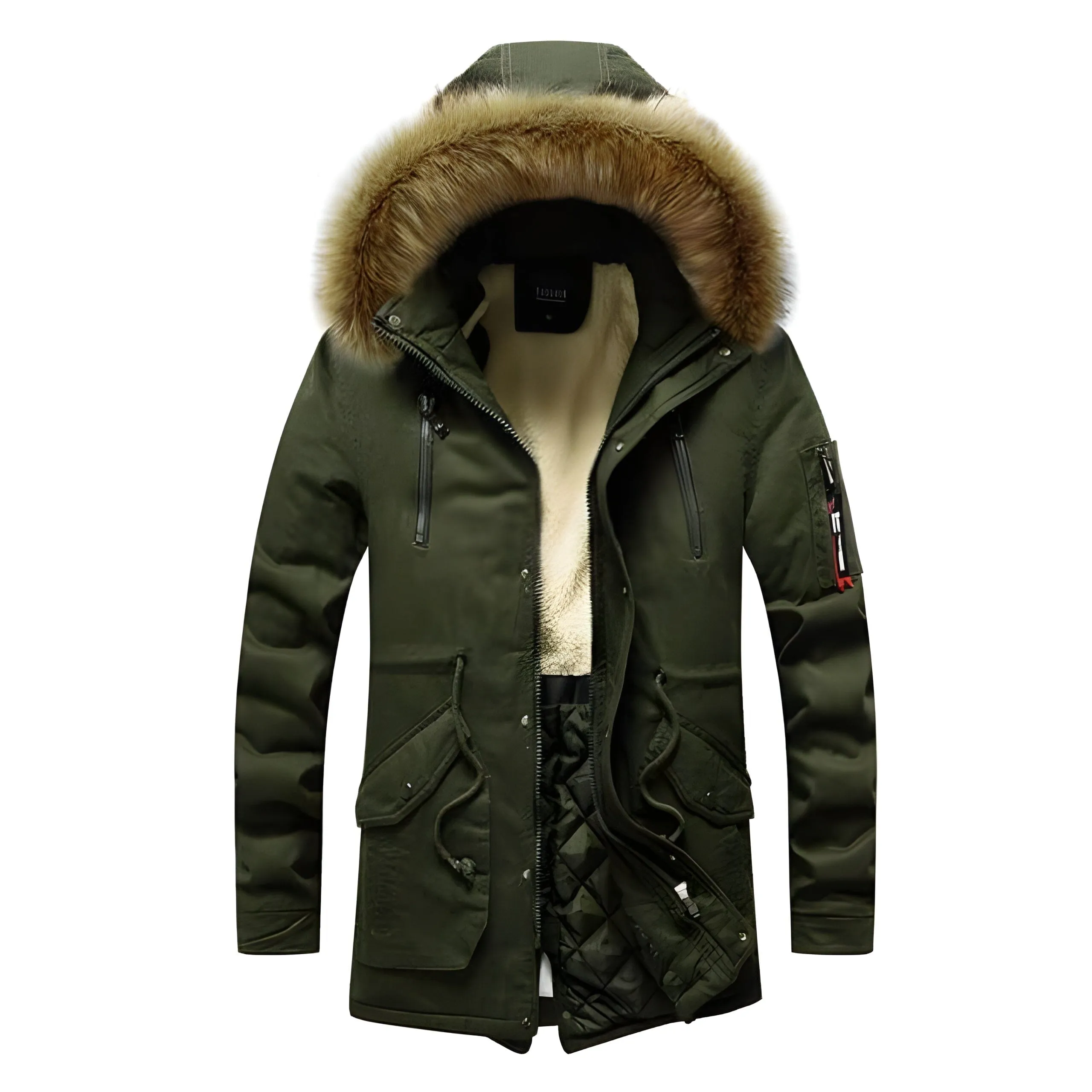 The Grizzly Faux Fur Hooded Winter Jacket - Multiple Colors