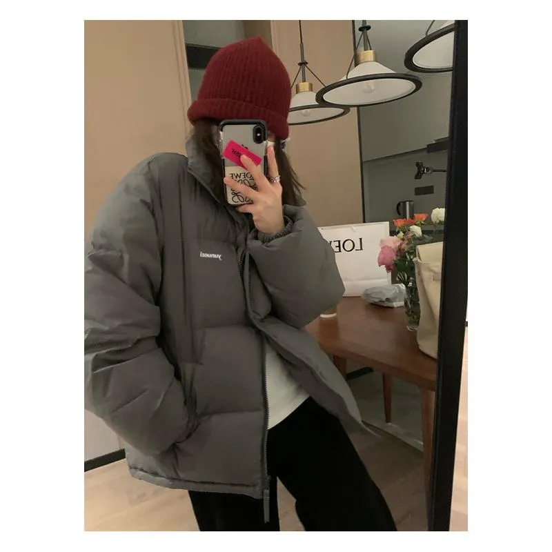 Unisex Versatile Loose Fit Trendy Thickened Puffer Jacket