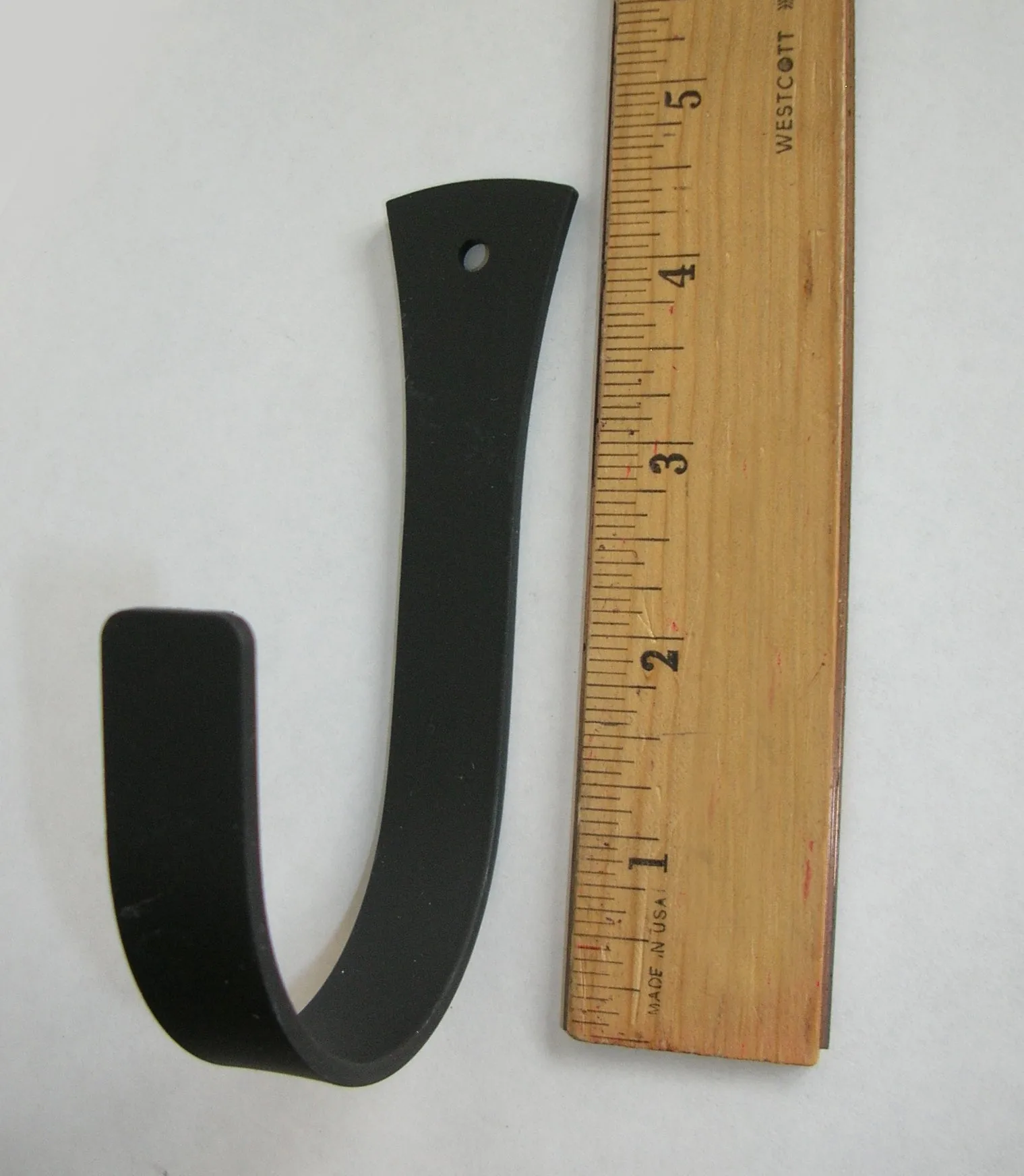 Wide Wall Hook 1 1/8 In. W x 4 1/2 In. H x 2 3/4 In. Depth 2 1/2 In.