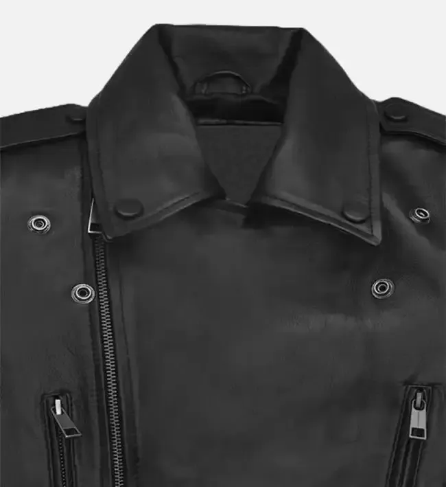 Women’s Classic Black Biker Leather Jackets