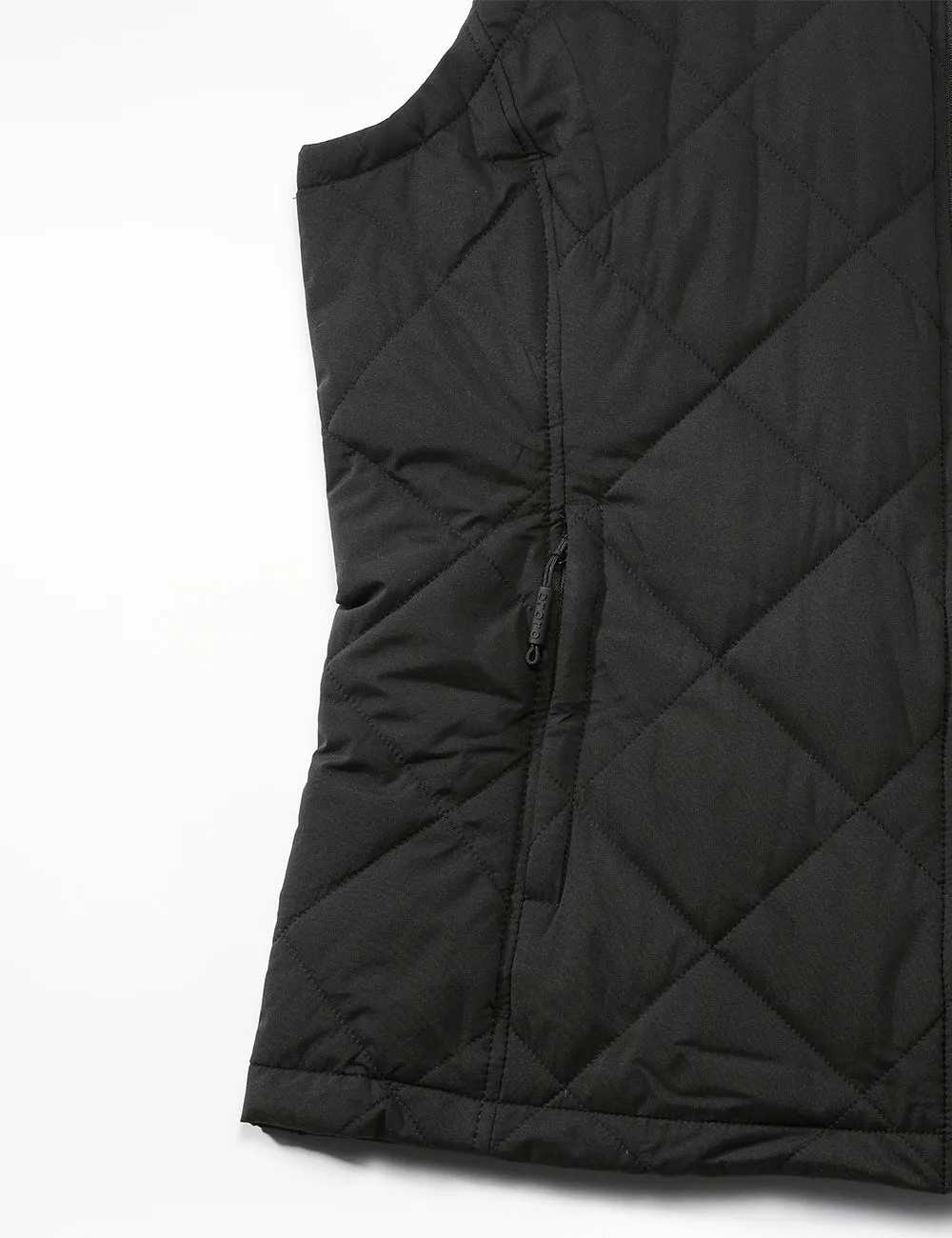 Women's Quilted Heated Vest - Black