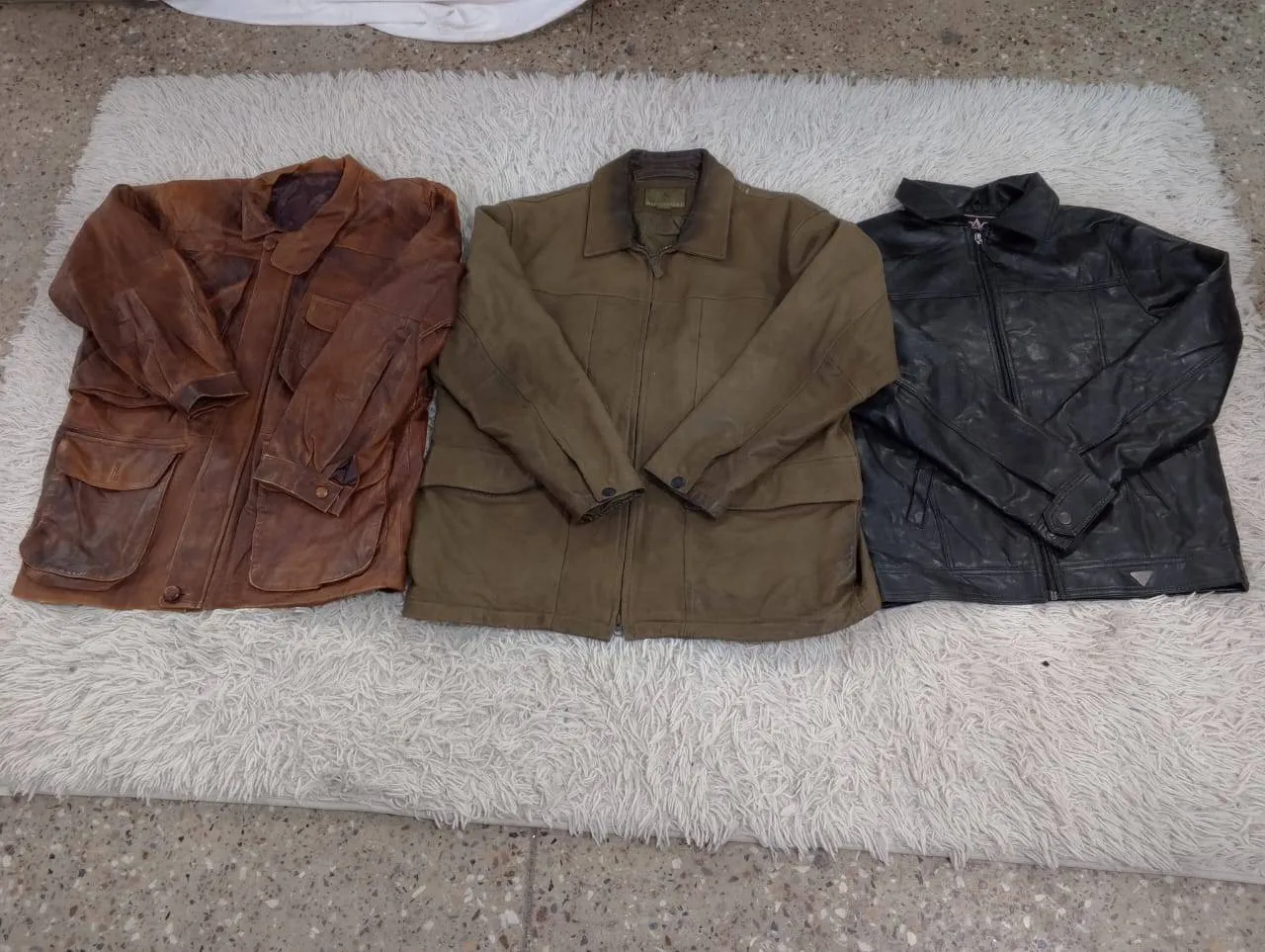 Y2k 2024 - Leather Structure Jackets Mix - 14 pcs