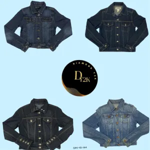 Y2K Vintage Denim Jacket – Classic Throwback Vibes (GRV-10-144)