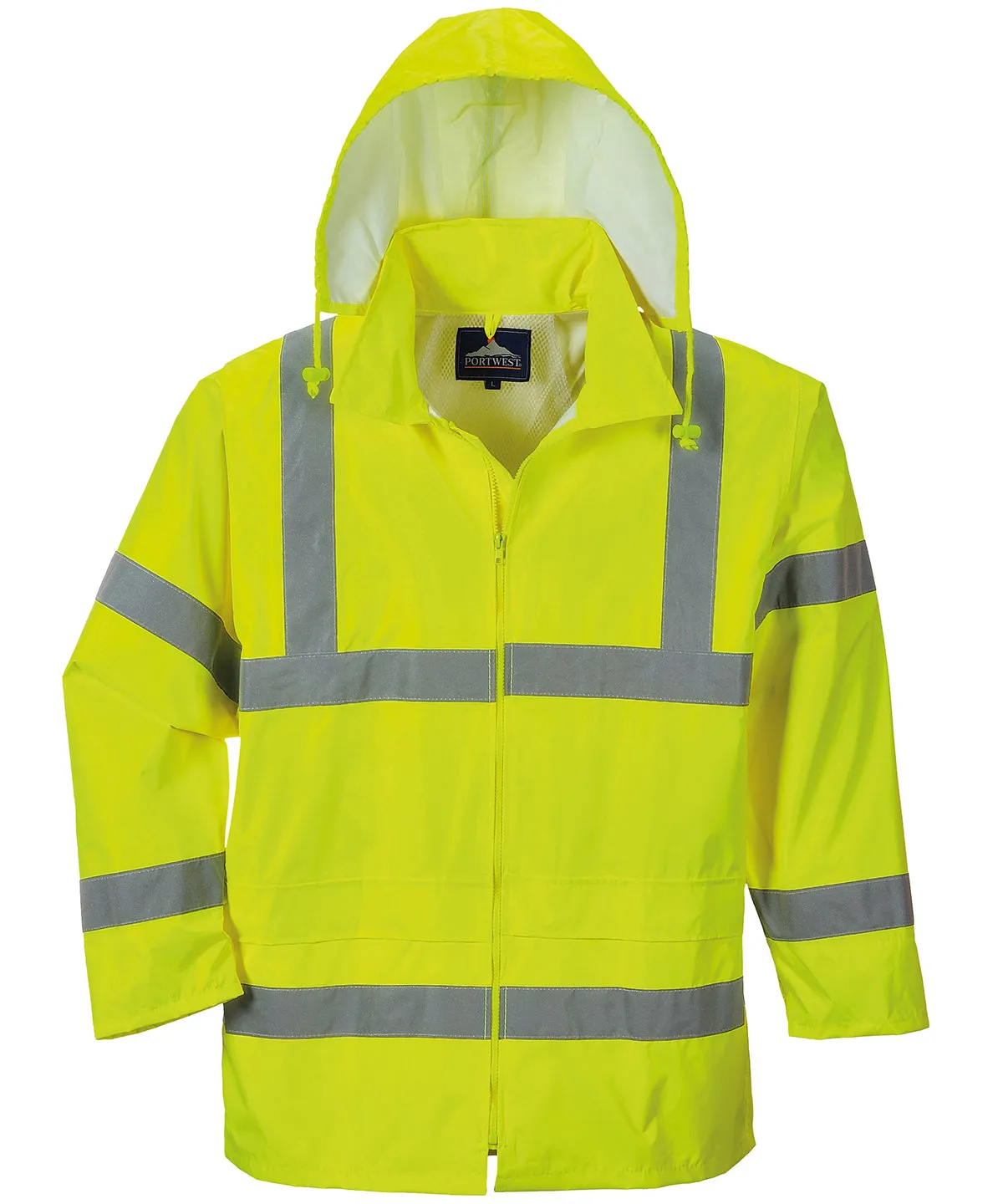 Yellow - Hi-vis rain jacket (H440)